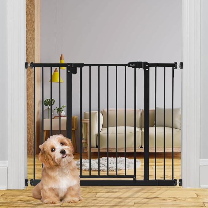 Retractable Stair Gate for Pets & Baby Safety